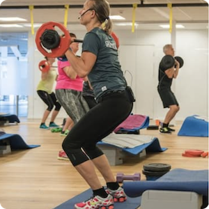 Holdtræning fitness hos FYSIQ